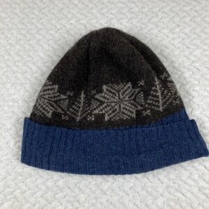 100% Scottish Wool Beanie Hat Fiona Mackay Breathable Warm Winter Ski Hike